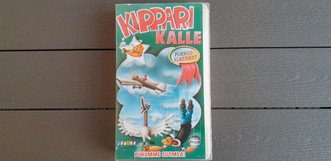 VHS: Kippari Kalle - Piirrosklassikot (?/1999)