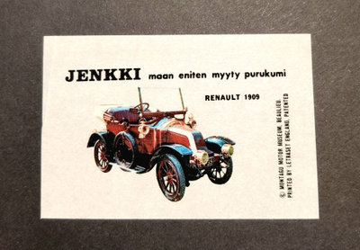 Jenkki Renault 1909 Siirtokuva