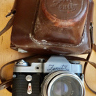 VANHA CCCP Kamera Zenit 3M Leica Kopio 1964 - pikkukuva 1