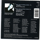 Celine Dion : Pour que tu m'aimes encore - single CD - pikkukuva 2