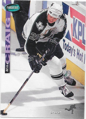 1994-95 Parkhurst #54 Mike Craig Dallas Stars