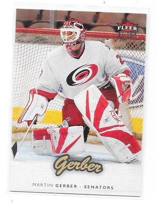 2006-07 Ultra #133 Martin Gerber Carolina Hurricanes MV