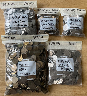 Itävalta 3868,10  Schilling (vaihtokelpoista 281,10 euroa)