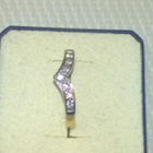14 k kultainen timanttisormus 0,10 ct, koko 17,2, GHK, 585 - pikkukuva 2