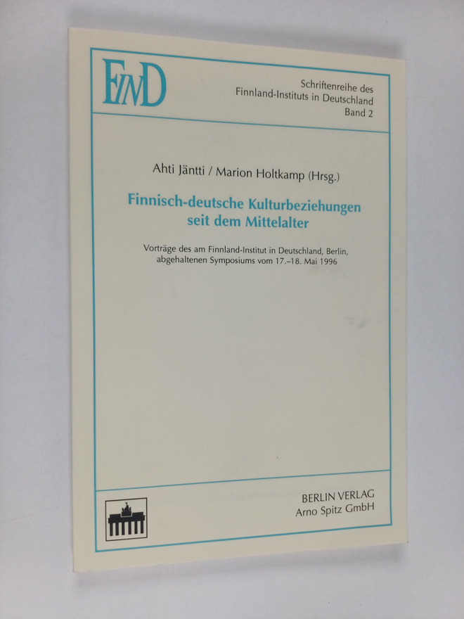 Finnisch-deutsche Kulturbeziehungen seit dem Mittelalter ...