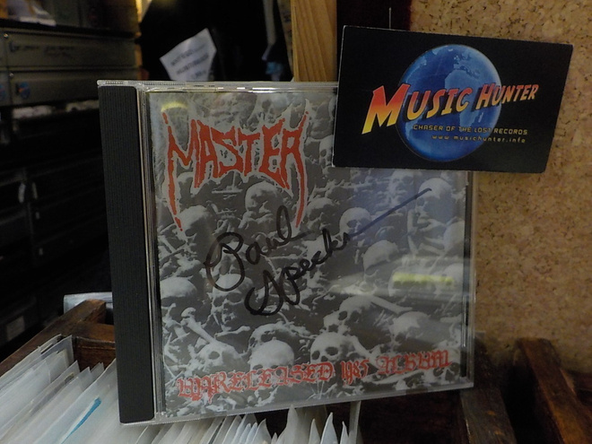 MASTER - UNRELEASED 1985 ALBUM CD + SPECKMANN NIMMARI