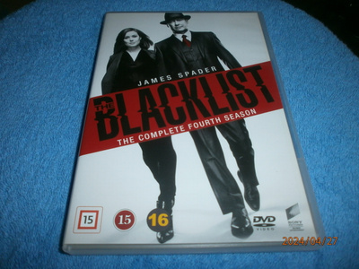 THE BLACKLIST 4 kausi - DVD