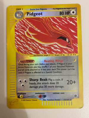 Pokemon Pidgeot 23/165 Reverse Holo – Expedition Base Set