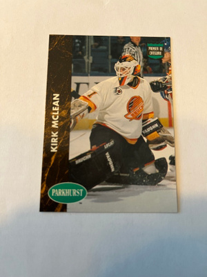 1991-92 Parkhurst Kirk Mclean #440