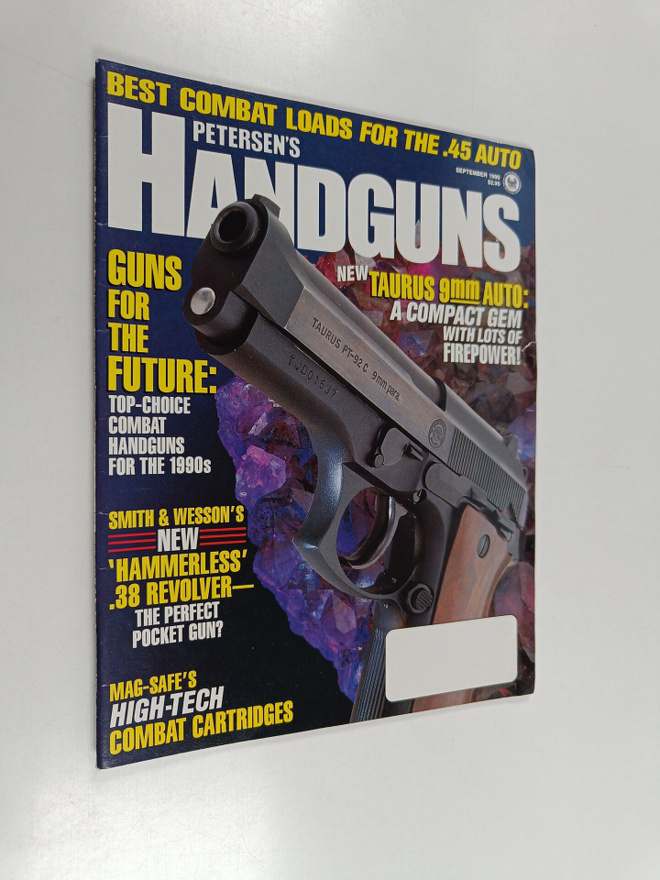 Handguns for sport & defence september 1990