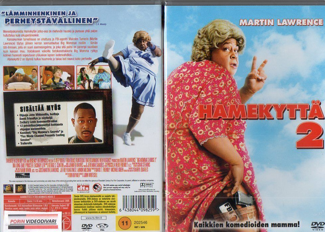 Hamekyttä 2	(87 392)	UUSI	-FI-	DVD	suomik.		martin lawrence