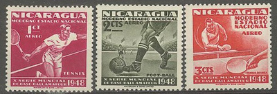 urheilu - Nicaracua Mi 1133-5 +