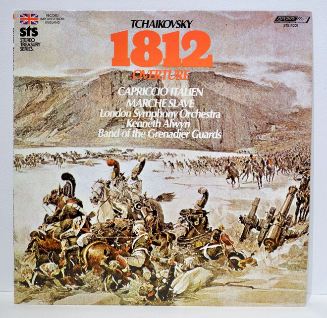 Tchaikovsky - Kenneth Alwyn, London Symphony Orch - 1812, LP