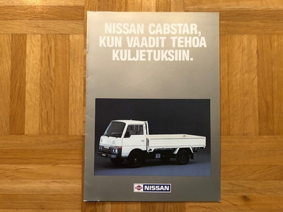 Esite Nissan Cabstar kuorma-auto