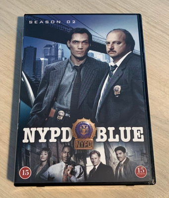 NYPD Blue: Kausi 2 (6DVD) Emmy-palkittu rikossarja