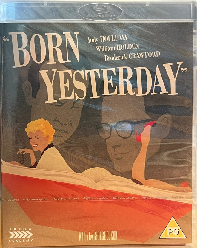Born Yesterday (George Cukor) UUSI UK Blu-Ray OOP