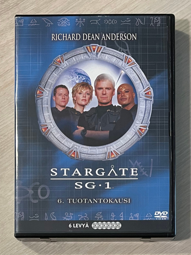 Tähtiportti (Stargate SG-1): Kausi 6 (6DVD)