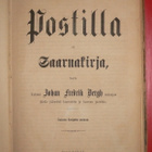 Johan Fredrik Bergh : Postilla eli Saarnakirja 1881 2.p. - pikkukuva 1