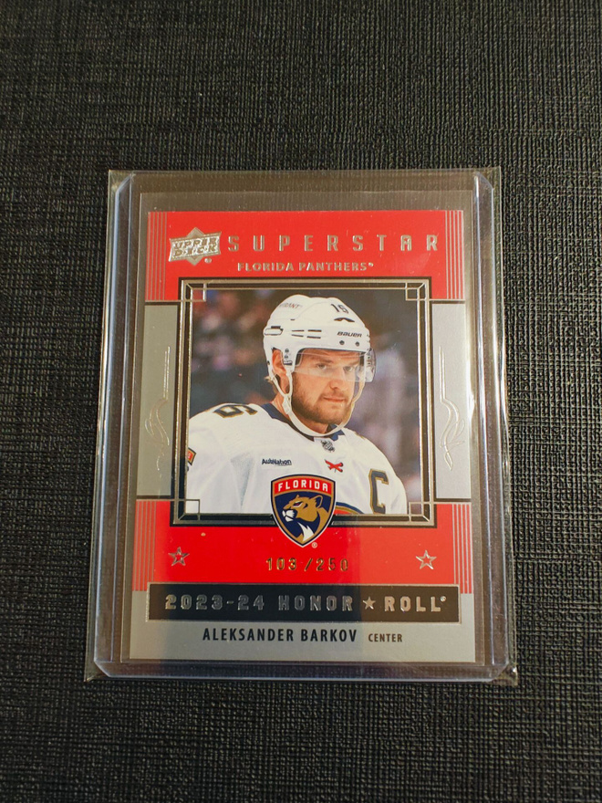 Aleksander Barkov - 23-24 UD Honor Roll Superstars /250