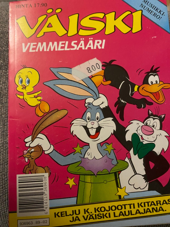 Väiski Vemmelsääri pokkari 2 1989