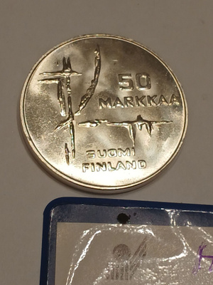 50 Mk jääkiekon MM 1982