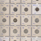 1864-1917 50 penniä hopearahoja 20kpl kl3-8 - pikkukuva 1