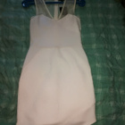 Topshop- valkoinen/ kerman väri juhlapitsimekko 38(S/XS) - pikkukuva 1