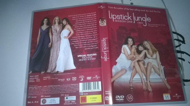 LIPSTICK JUNGLE - KAUSI 1 (2DVD)