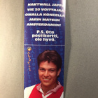 Mainoskortti Jari Litmanen vuodelta 1996 - pikkukuva 2