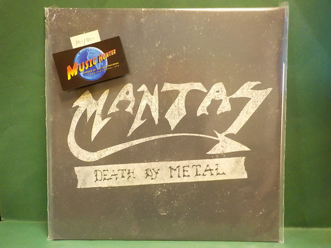 MANTAS - DEATH BY METAL M-/M- 2012 U.S LP