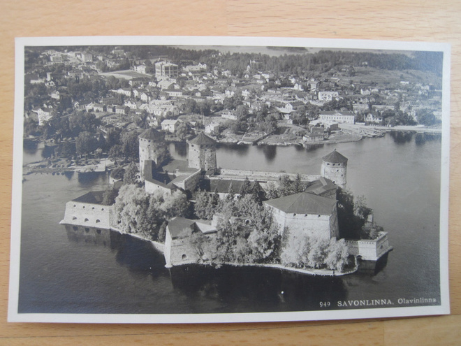 VANHA Postikortti Savonlinna 1930-luku Karhumäki