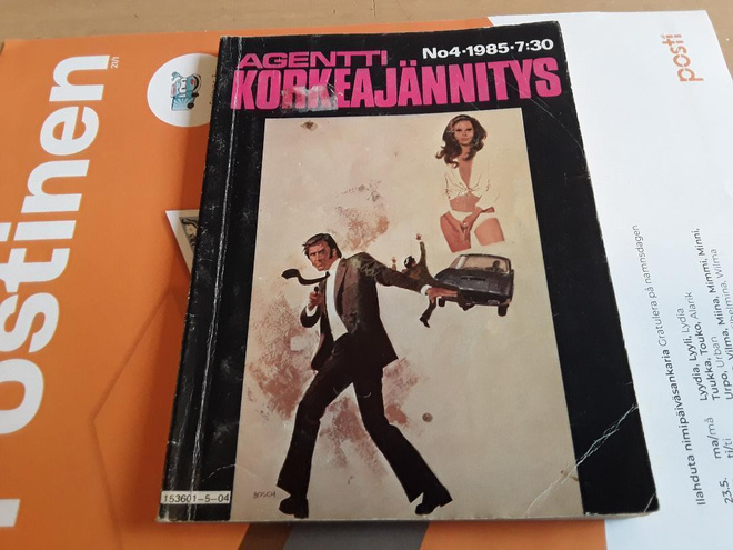 Agentti Korkeajännitys 1985 04: Kuoleman keltainen kukka