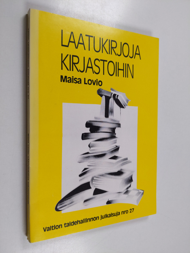 Maisa Lovio : Laatukirjoja kirjastoihin : kirjallisuuden ...