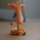 LITTLEST PET SHOP oranssi makoileva KIRAHVI #? - pikkukuva 1
