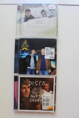 Suomalainen DISCO-yhtye CD -levyjä 3 kpl