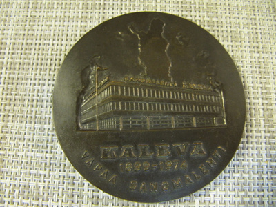 Kaleva mitali 1899-1974 / Essi Renvall 1974.