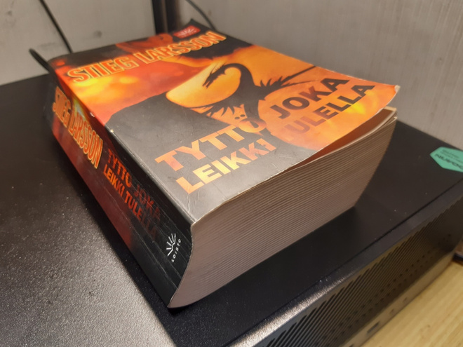 Stieg Larsson Tyttö joka leikki tulella