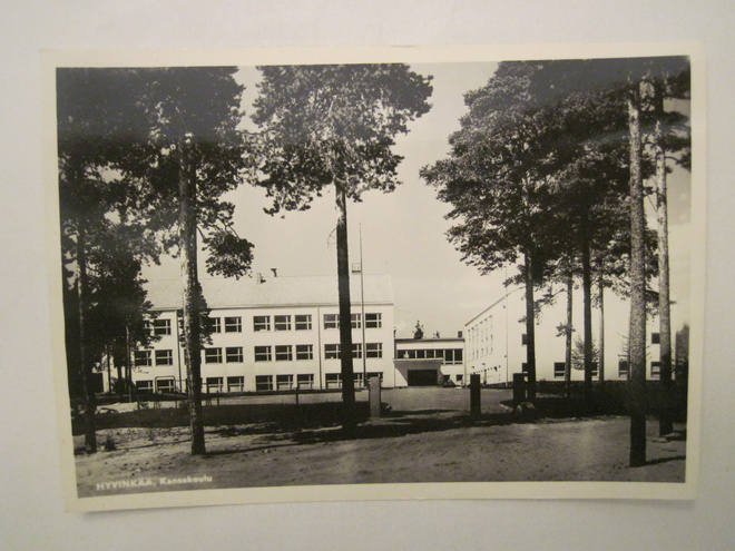 VANHA Postikortti Hyvinkää 1950-l Alkup.Mallikappale