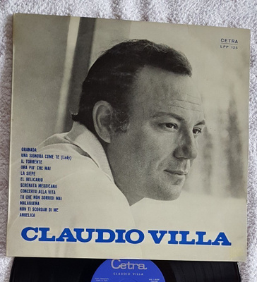 Claudio Villa – Claudio Villa LP 1968 ITALY