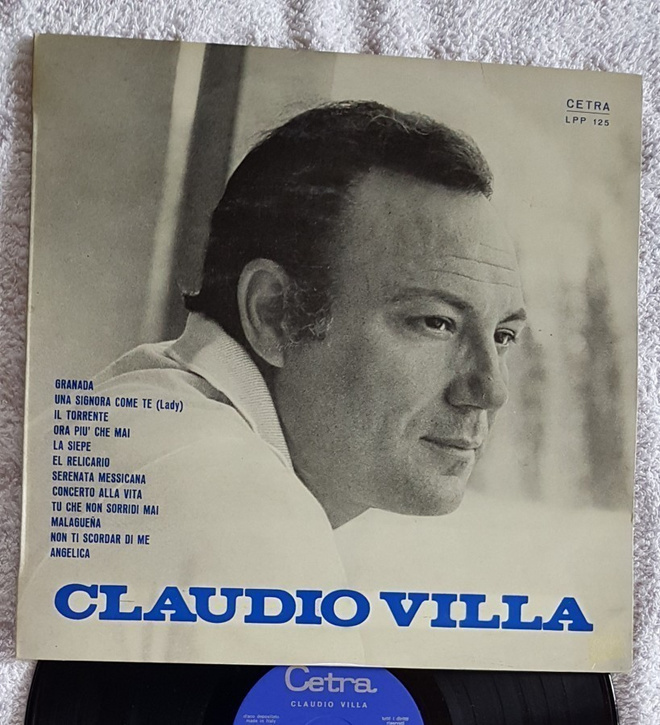Claudio Villa – Claudio Villa LP 1968 ITALY