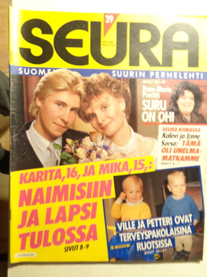 Seura lehti Nro 39/1986 (27.10)
