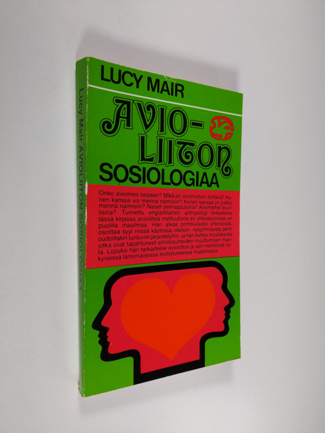 Lucy Mair : Avioliiton sosiologiaa