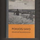 Pohjois-Savo : maakuntalukemisto, sid., 1962 , K3 - pikkukuva 1
