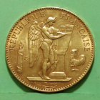 Ranska, 100 Francs 1879 kulta raha 32,27 g - pikkukuva 2