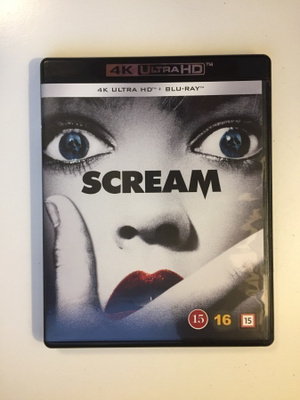 Scream (1996) (4K Ultra HD + Blu-ray) Wes Crawen