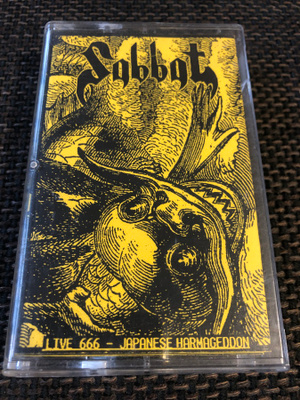 Sabbat ”Live 666 - Japanese Harmageddon” kasetti 2004