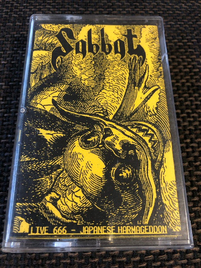 Sabbat ”Live 666 - Japanese Harmageddon” kasetti 2004