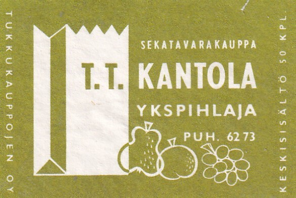 Ykspihlaja, T. T. Kantola .  s60