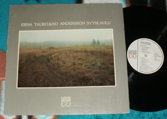 ERNA TAURO & BO ANDERSSON ~ Syyslaulu ~ LP Love Records