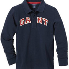 GANT sininen pitkähih. pikeepaita 80 cm, ovh 59,90 € UUSI - pikkukuva 1